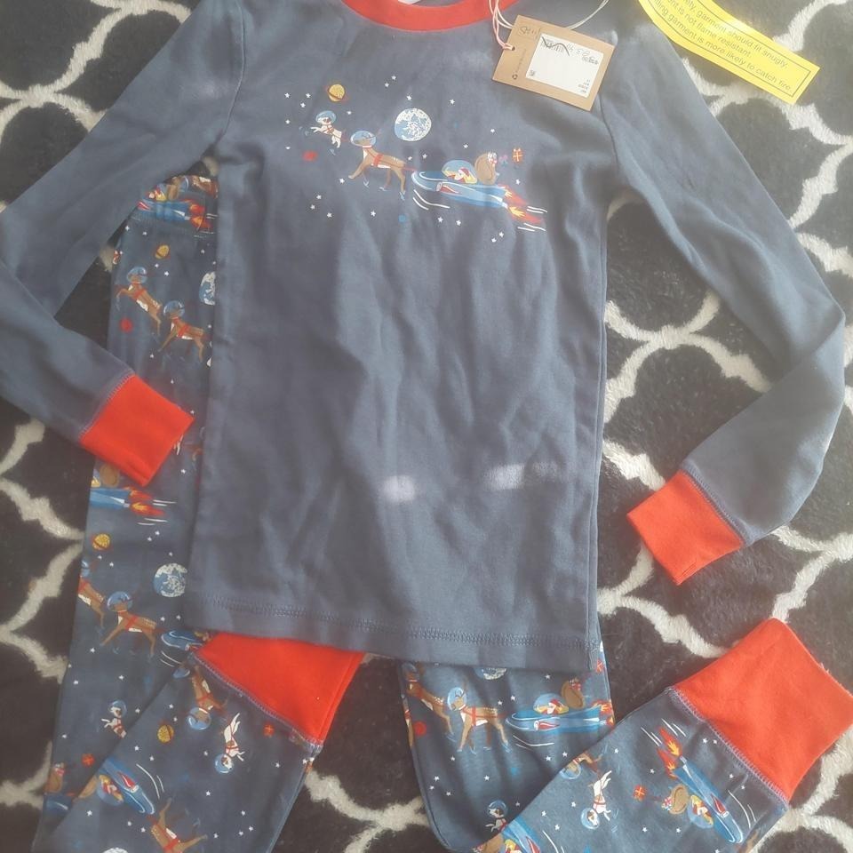 Nwt Mini Boden Pajamas 7y
